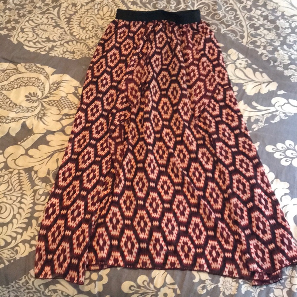 Soft, flowy maxi skirt